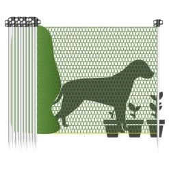 Begrenzungszaun »Universal« Absperrnetz, Stromlos · 20m, 80cm