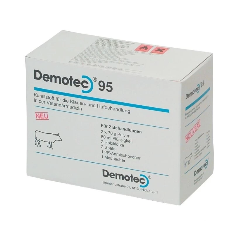 Demotec »95« 14x Klötze Zur Klauenbehandlung · 14x70g 1 Demotec »95« 14x Klötze Zur Klauenbehandlung · 14x70g
