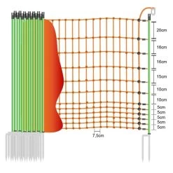 Geflügelzaun »Euronetz« Laufenten Zaun · 25m 2 Spitzen, 112cm -Viehbedarf Angebote gefluegelzaun euronetz laufenten zaun 25m 2 spitze 112cm3