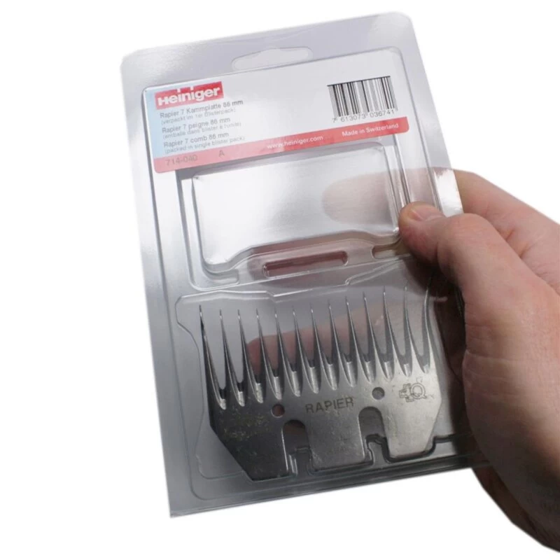 Heiniger »Rapier 7 714-040« Schermesser 86mm 2 Heiniger »Rapier 7 714-040« Schermesser 86mm – Bild 2
