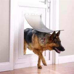 PetSafe Hundetüre »Plus« Haustierklappe · Aluminium, 642x366mm, Weiß -Viehbedarf Angebote hundetuere plus haustierklappe aluminium 642x366mm3