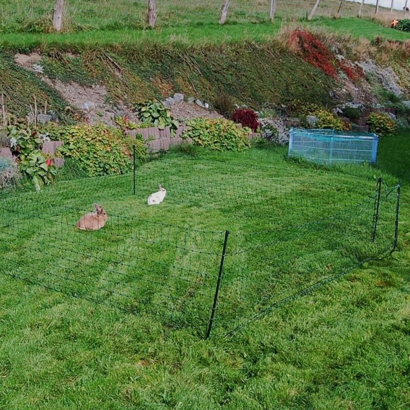 Kleintiergehege »Premium« Kleintiernetz · 12m 1 Spitze, 65cm 6 Kleintiergehege »Premium« Kleintiernetz · 12m 1 Spitze, 65cm – Bild 6