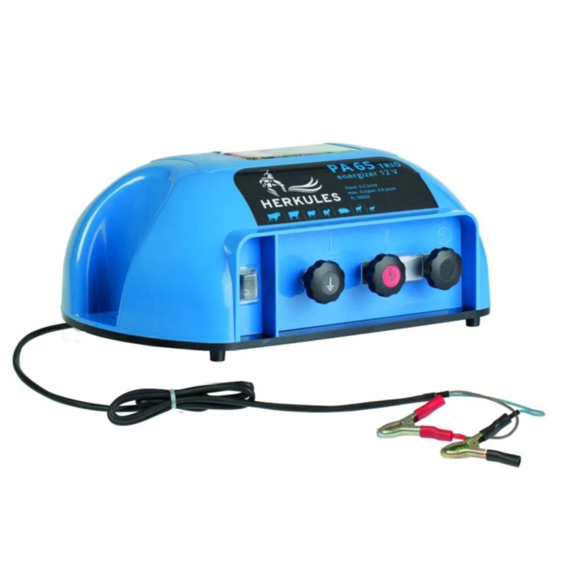 Weidezaungerät »Herkules PA65 TRIO« 12V/9V/230V 1 Weidezaungerät »Herkules PA65 TRIO« 12V/9V/230V