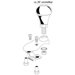Lenkradknauf »Agropa Variant« Lenk Hilfe, PKW / Schlepper / LKW -Viehbedarf Angebote lenkradknauf agropa variant lenk hilfe pkw schlepper lkw2