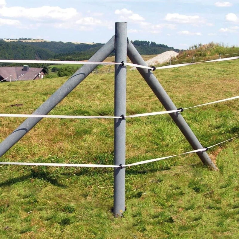 33 X Recycling Pfähle »Rund« 1,75m 10cm Palette 4 33 X Recycling Pfähle »Rund« 1,75m 10cm Palette – Bild 4