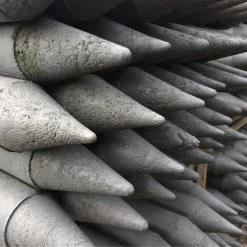 125 X Recycling Pfähle »Rund« 1,75m 6cm Palette -Viehbedarf Angebote recycling pfaehle rund 175m 6cm palette8