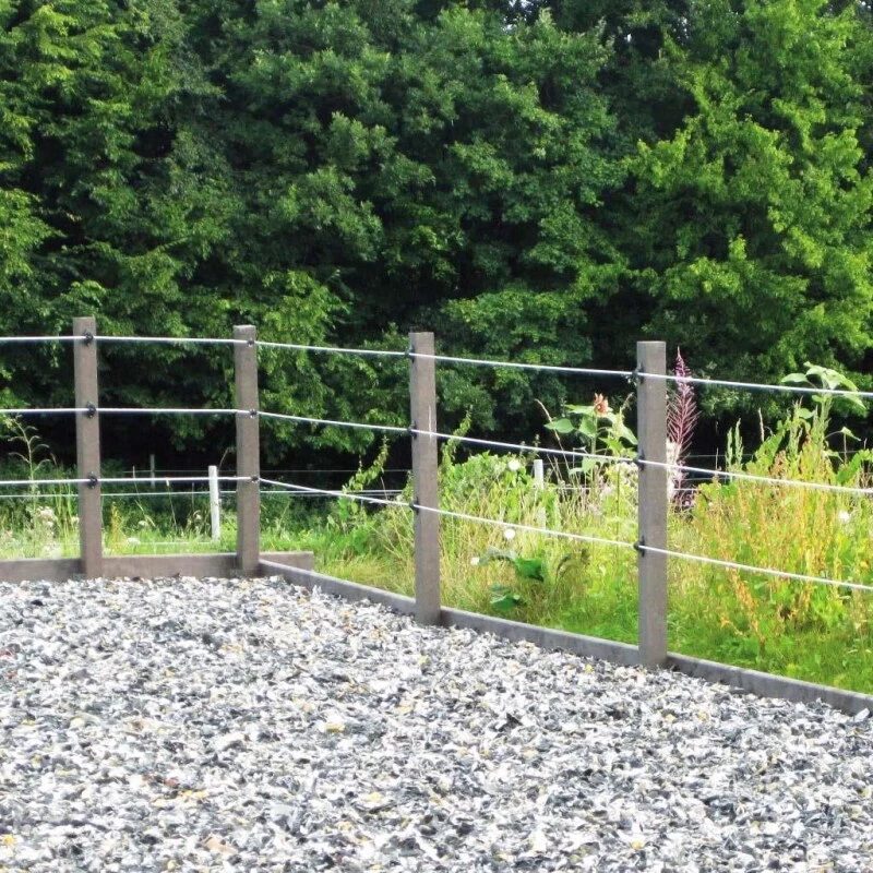 55 X Recycling Pfähle »Vierkant« 1,75m 7x7cm Palette 4 55 X Recycling Pfähle »Vierkant« 1,75m 7x7cm Palette – Bild 4