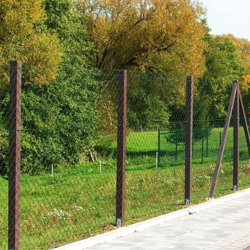 45 X Recycling Pfähle »Vierkant« 1,75m 9x9cm Palette 5 45 X Recycling Pfähle »Vierkant« 1,75m 9x9cm Palette – Bild 5