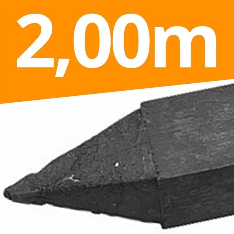 45 X Recycling Pfähle »Vierkant« 2,00m 9x9cm Palette 1 45 X Recycling Pfähle »Vierkant« 2,00m 9x9cm Palette