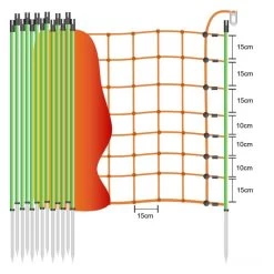 Schafnetz »Euronetz« Mit Wildverbissschutz · 50m 1 Spitze, 90cm -Viehbedarf Angebote schafnetz euronetz mit wildverbissschutz 50m 1 spitze 90cm3