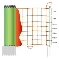 Schafzaun »Euronetz« Elektrozaun · 25m 2 Spitzen, 106cm -Viehbedarf Angebote schafzaun euronetz elektrozaun 25m 2 spitzen 106cm3