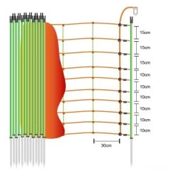 Schafzaun »Euronetz« Elektrozaun · 50m 1 Spitze, 105cm -Viehbedarf Angebote schafzaun euronetz elektrozaun 50m 1 spitze 106cm3