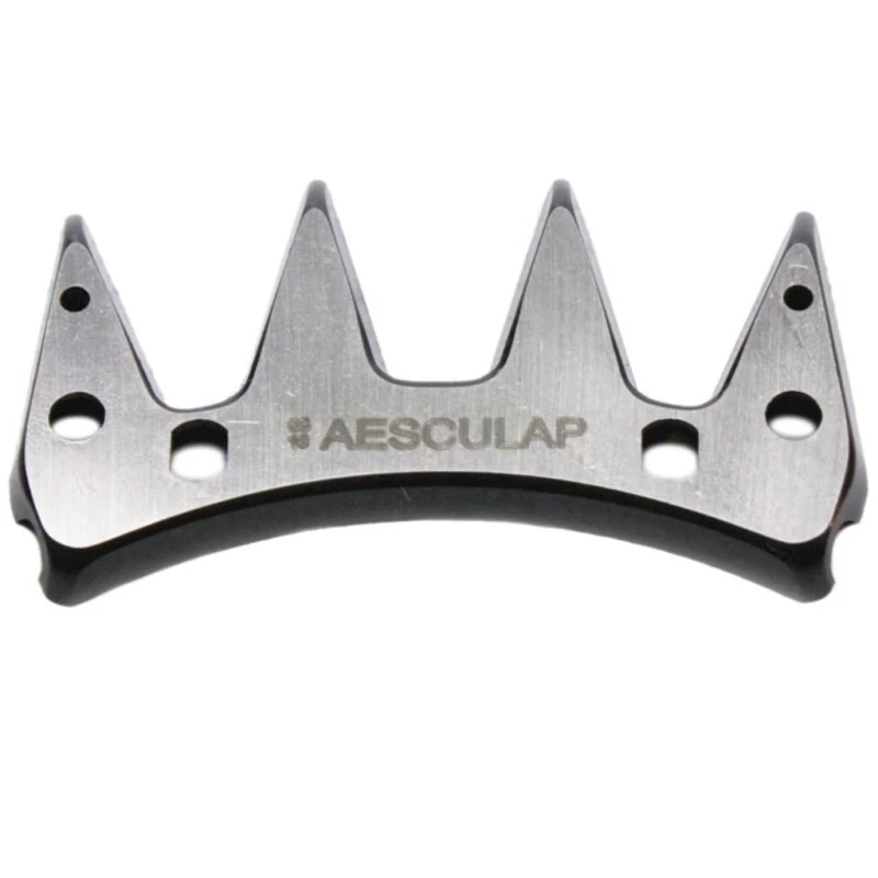 Scherkamm »Aesculap GT 578« Obere Schneidplatte 4 Zähne 1 Scherkamm »Aesculap GT 578« Obere Schneidplatte 4 Zähne