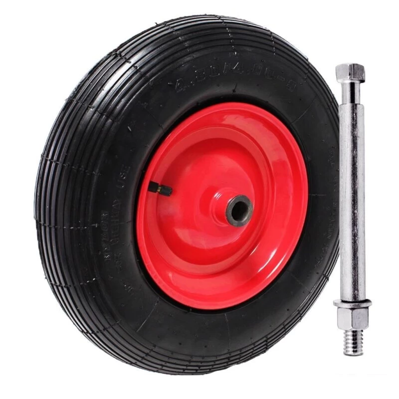Schubkarren Rad »4.80/4.00-8« Luftbereift, Komplett · Achse 20mm 1 Schubkarren Rad »4.80/4.00-8« Luftbereift, Komplett · Achse 20mm
