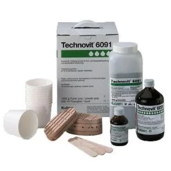 Technovit »6091« 10x Klauenklötze · Inkl. Beschleuniger, 1kg