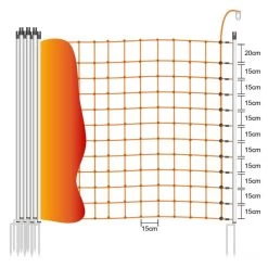 Pferdenetz »Euronetz« Weidenetz · 25m 2 Spitzen, 170cm -Viehbedarf Angebote weidenetze euronetz pferdenetz 25m 2 spitzen 170cm3