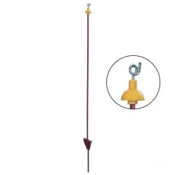 Weidepfähle »Gleitöse« 10x, Federstahl · Rund 8mm, 105cm