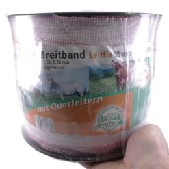 Weidezaun Band »Torero« Breitband · 38mm, 200m, Weiß-rot -Viehbedarf Angebote weidezaun band torero breitband 38mm 200m4