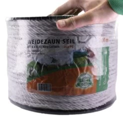 Weidezaun Seil »Plus« Elektroseil · 8mm, 200m, Weiß 7 Weidezaun Seil »Plus« Elektroseil · 8mm, 200m, Weiß -Viehbedarf Angebote weidezaun seil plus elektroseil 8mm 200m4
