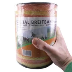 Weidezaunband »Spezial« Breitband · 20mm, 200m, Gelb-orange -Viehbedarf Angebote weidezaunband spezial breitband 20mm 200m 34