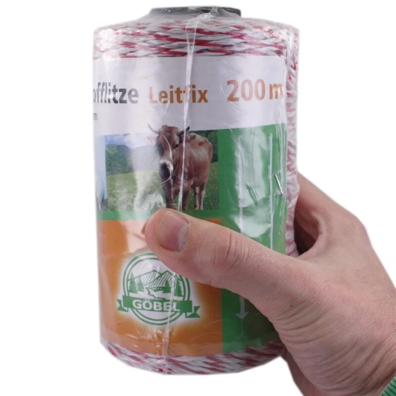 Weidezaunlitze »Torero« Kunststofflitze · 200m, Weiß-rot 4 Weidezaunlitze »Torero« Kunststofflitze · 200m, Weiß-rot – Bild 4