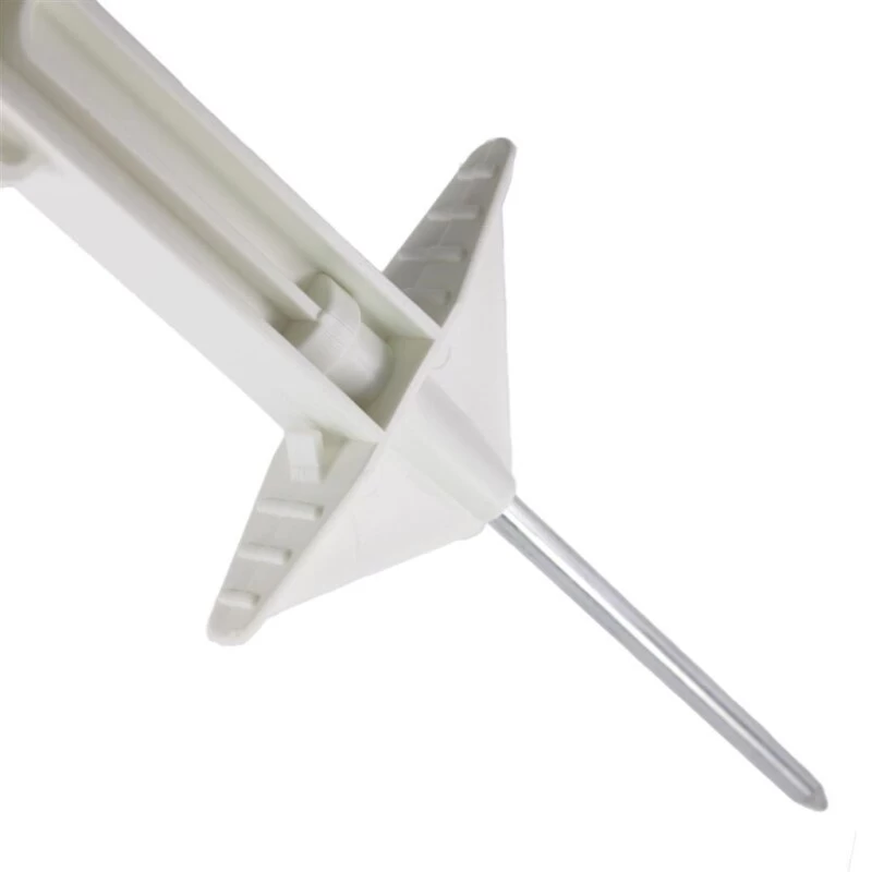 10x Weidezaunpfähle »Dreieckstritt« 125cm Kunststoffpfähle 4 10x Weidezaunpfähle »Dreieckstritt« 125cm Kunststoffpfähle – Bild 4