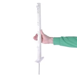 10x Weidezaunpfähle »Dreieckstritt« 75cm Kunststoffpfahl -Viehbedarf Angebote weidezaunpfaehle dreieckstritt 10 stueck kunststoffpfahl 75cm5