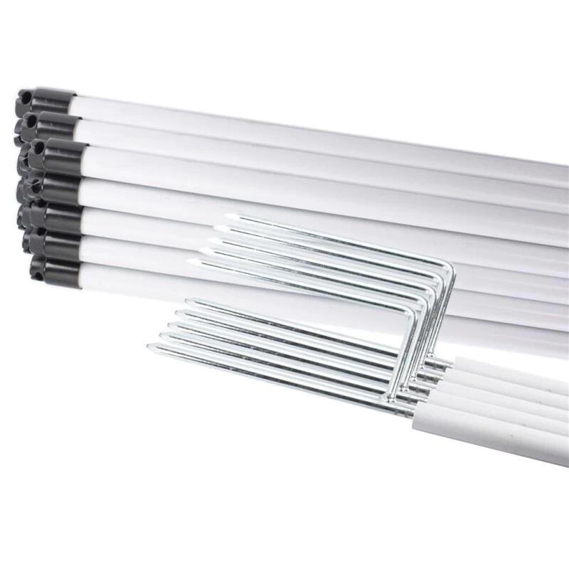 20x Weidezaunpfähle »Kunststoff« 125cm Weidezaun 19mm 1 20x Weidezaunpfähle »Kunststoff« 125cm Weidezaun 19mm
