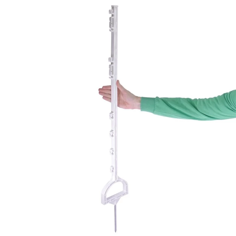 20x Weidezaun Pfähle »Steigbügel« 115cm Kunststoffpfähle 5 20x Weidezaun Pfähle »Steigbügel« 115cm Kunststoffpfähle – Bild 5