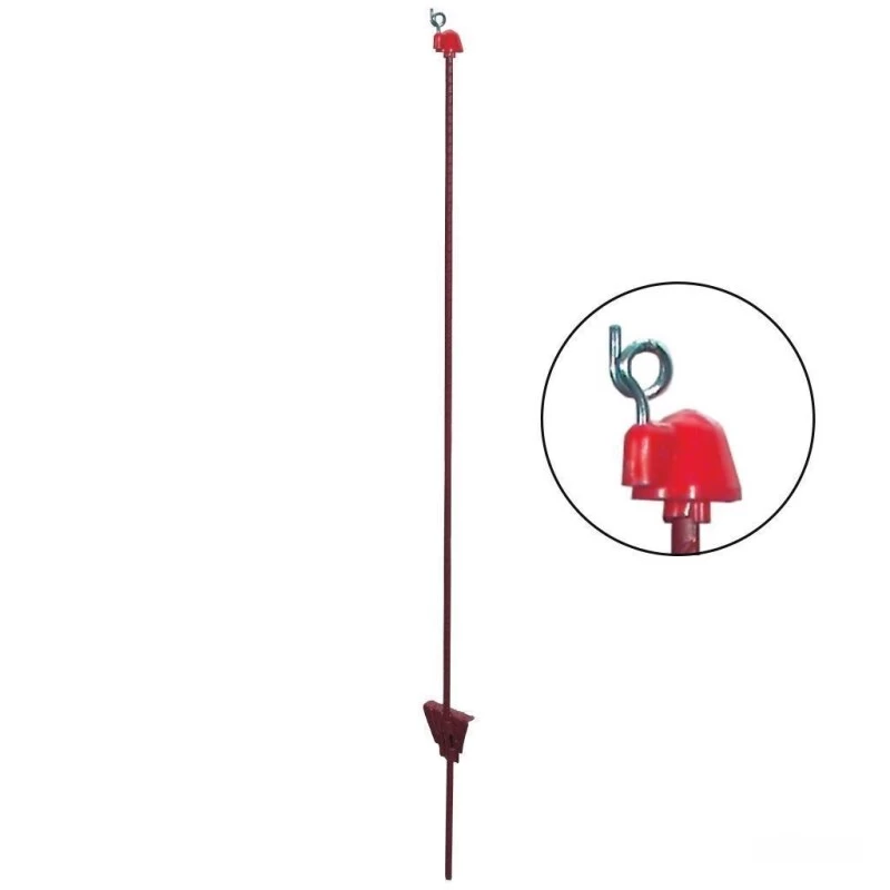 Weidezaunpfähle »Utina« 25x, Metallpfähle · Oval 5x10mm, 105cm 1 Weidezaunpfähle »Utina« 25x, Metallpfähle · Oval 5x10mm, 105cm