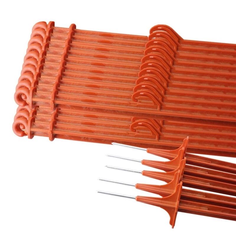 25x Weidezaunpfähle »Variant« 100cm Kunststoffpfähle Wildabwehr 1 25x Weidezaunpfähle »Variant« 100cm Kunststoffpfähle Wildabwehr