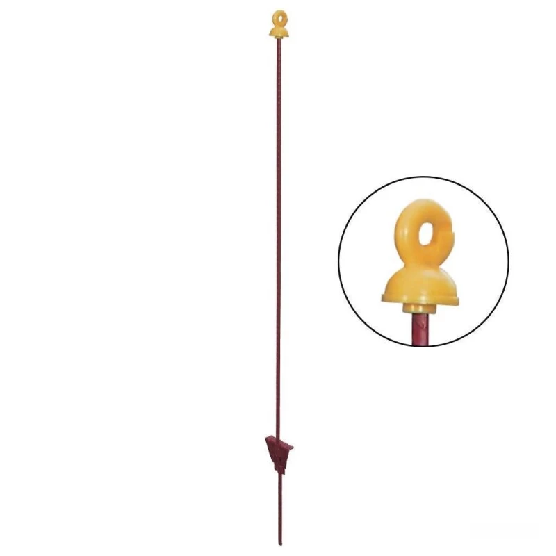 Weidezaunpfähle »Vollring« 60x, Federstahl Metall · Oval 5x10mm, 105cm 1 Weidezaunpfähle »Vollring« 60x, Federstahl Metall · Oval 5x10mm, 105cm