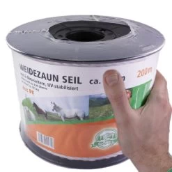 Weidezaunseil »Classic« Elektroseil · 6mm, 200m, Weiß -Viehbedarf Angebote weidezaunseil elektroseil 6mm 200m4