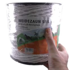 Weidezaunseil »Classic« Elektroseil · 6mm, 200m, Weiß -Viehbedarf Angebote weidezaunseil elektroseil 6mm 200m 14