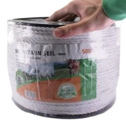 Weidezaunseil »Classic« Elektroseil · 6mm, 500m, Weiß -Viehbedarf Angebote weidezaunseil elektroseil 6mm 500m4